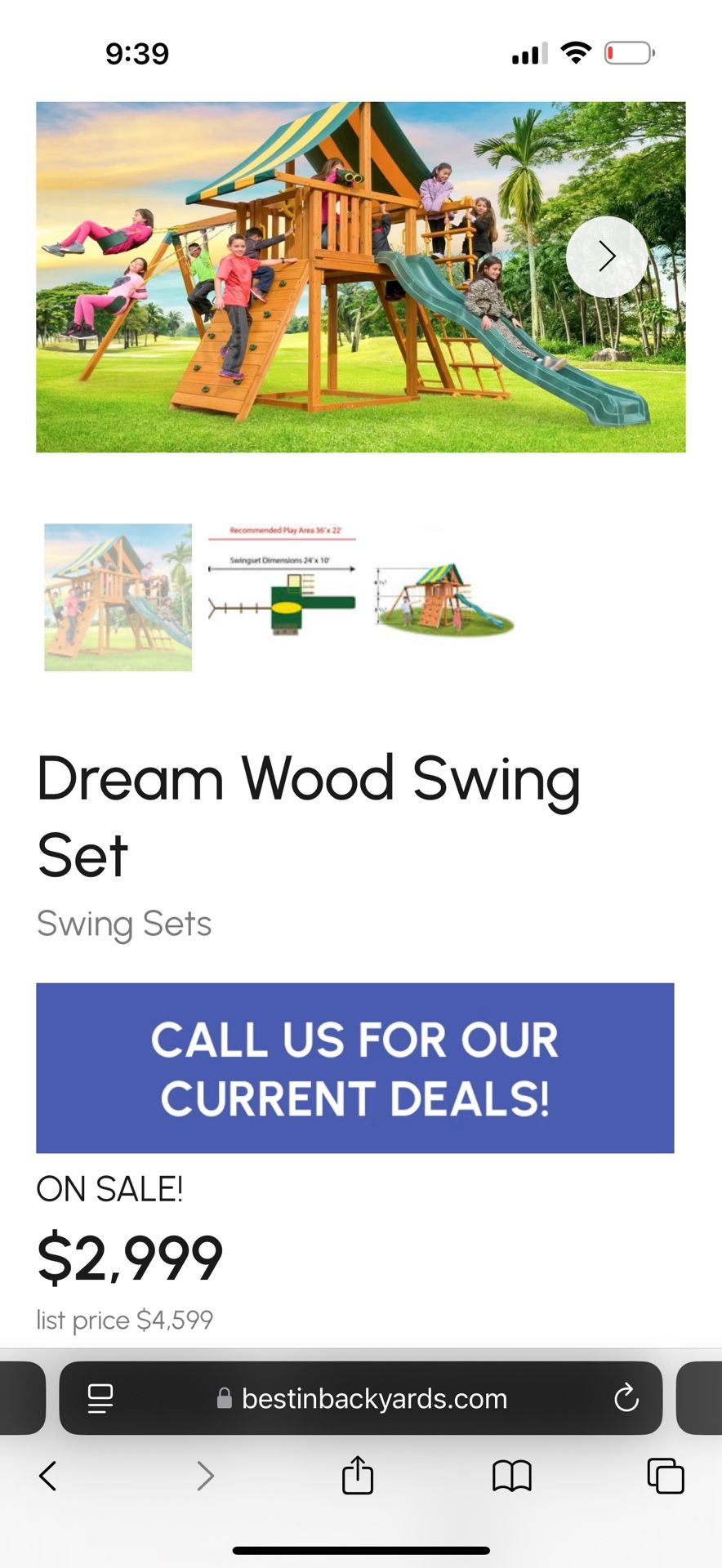 Best Backyard Swing Set