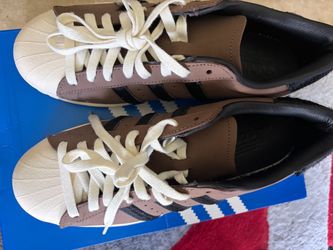 Men adidas size 9 with cow fur exclusives