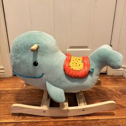 Kids Whale Rocking Toy