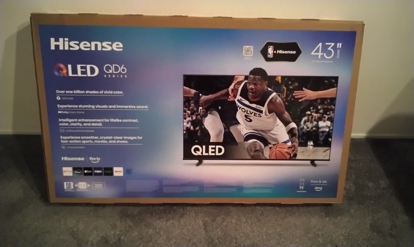 (New In Box) Hisense QD6 Series 4K Amazon Fire TV