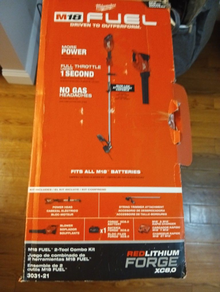 Milwaukee Weedwhacker/ Blower
