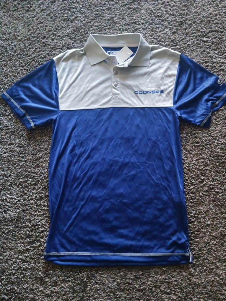 Brand New Men's Dodgers Polo Size Small