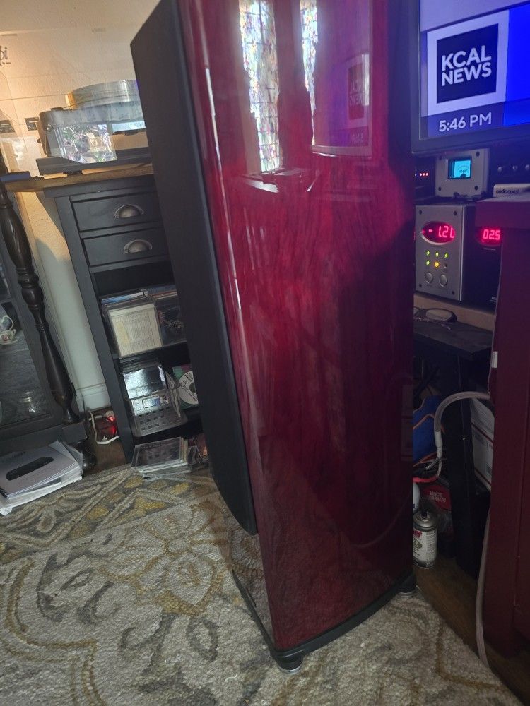 Wharfedale Reva 4 Tower Speakers Rosewood