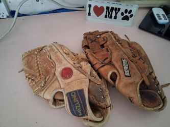 Baseball Gloves In Excellent Condition $35 Each Each