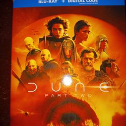 Dune Part Two Blu-ray Digital Movie 