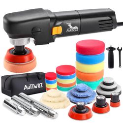 600W Rotary Polisher - 3 Inch Buffer Kit