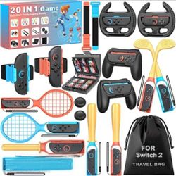 2025 Nintendo Switch 2 Sports Accessories 20 in 1 Bundle