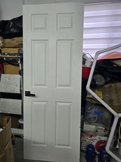 White Interior Door