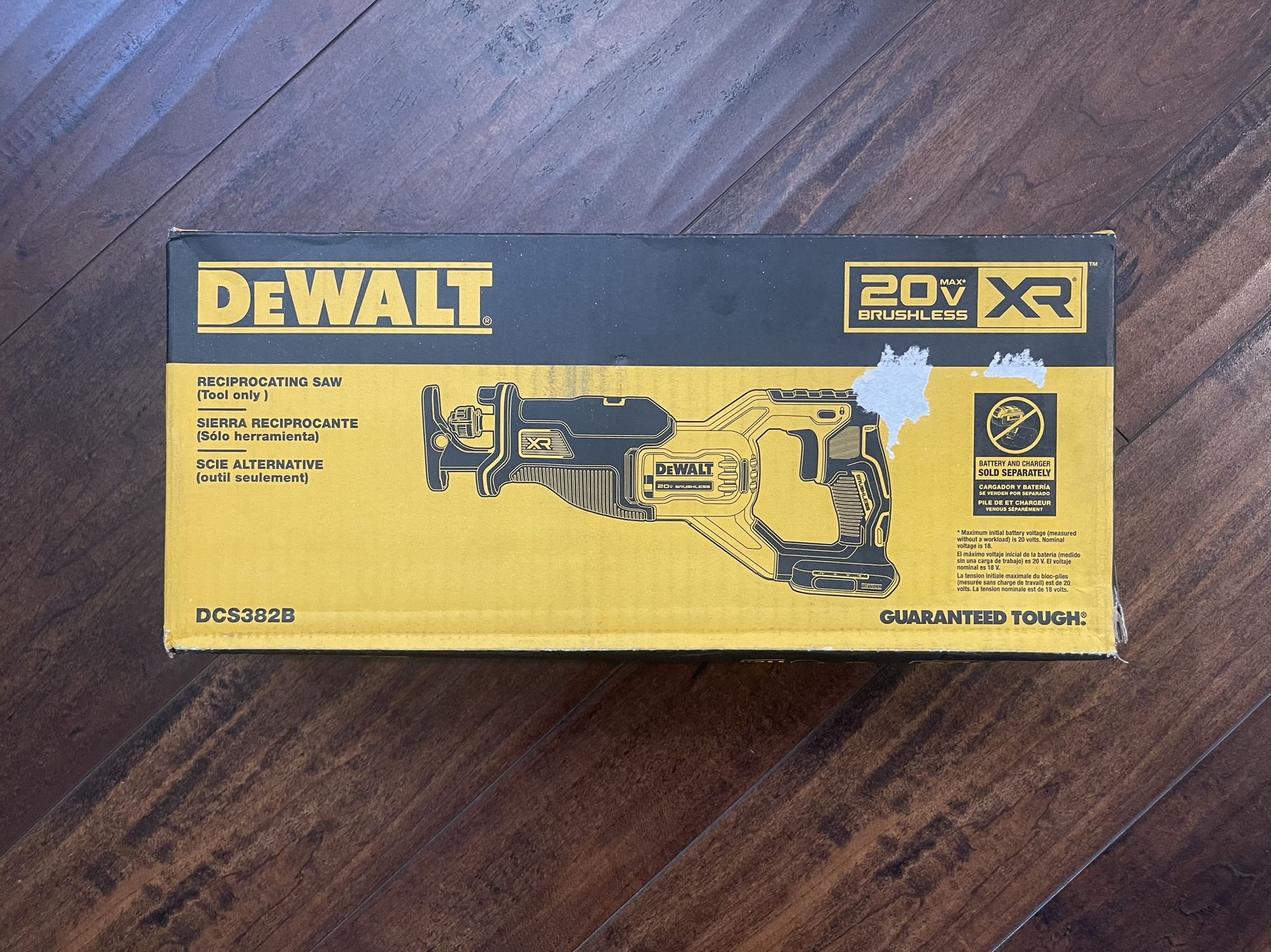 New 20V Dewalt Reciprocating Saw