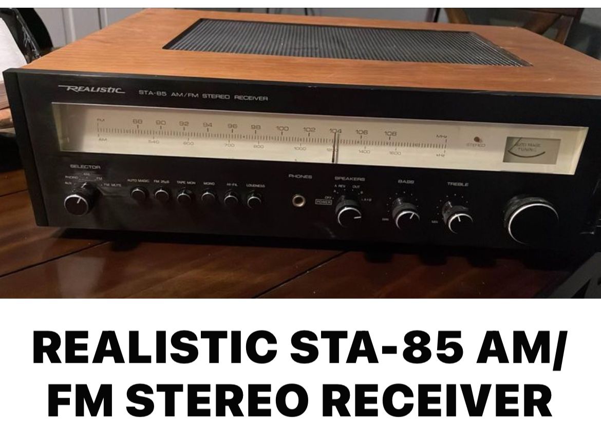 REALISTIC STEREO RECEIVER