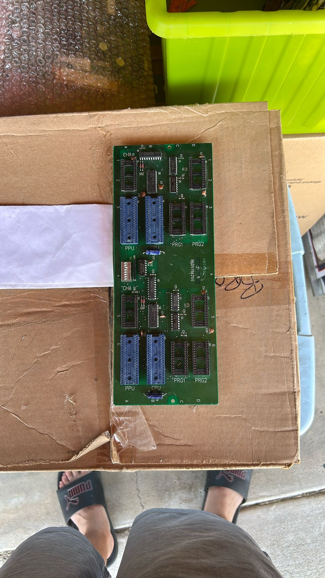 Nintendo VS System Sub Board Pcb Arcade Video Game Board