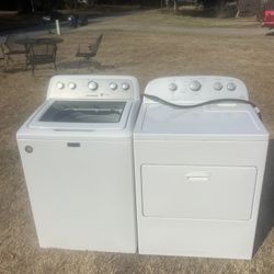Maytag Washer Whirlpool Dryer