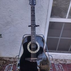 Ovation 12 String Acoustic / Electric Guitar + Case - Vintage
