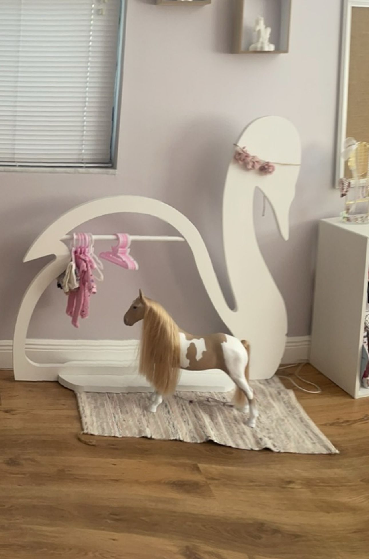 Swan Clothing Rack