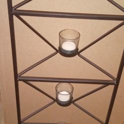 Votive Or Tea Light Candle Wall Decor.