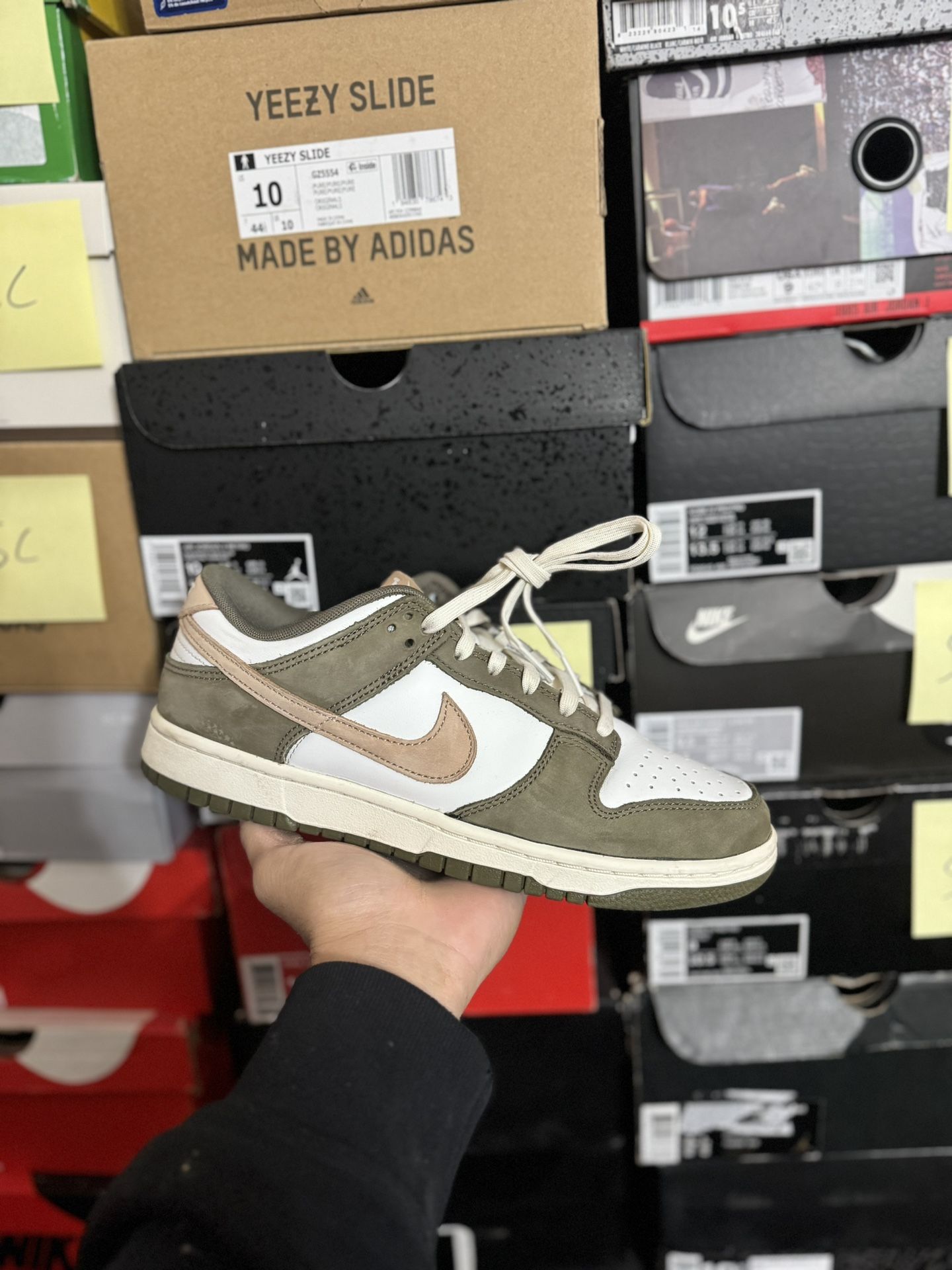 Nike Dunk Low Premium Medium Olive Hemp size 9 VNDS