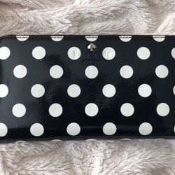 Kate Spade Spencer Cabana Dot ZIP Around Wallet
