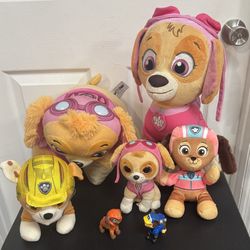 Paw Patrol Pillow, Plush and Toy Lot $15 for All