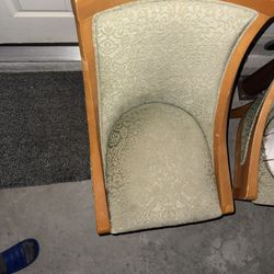 2 Wooden Chairs 
