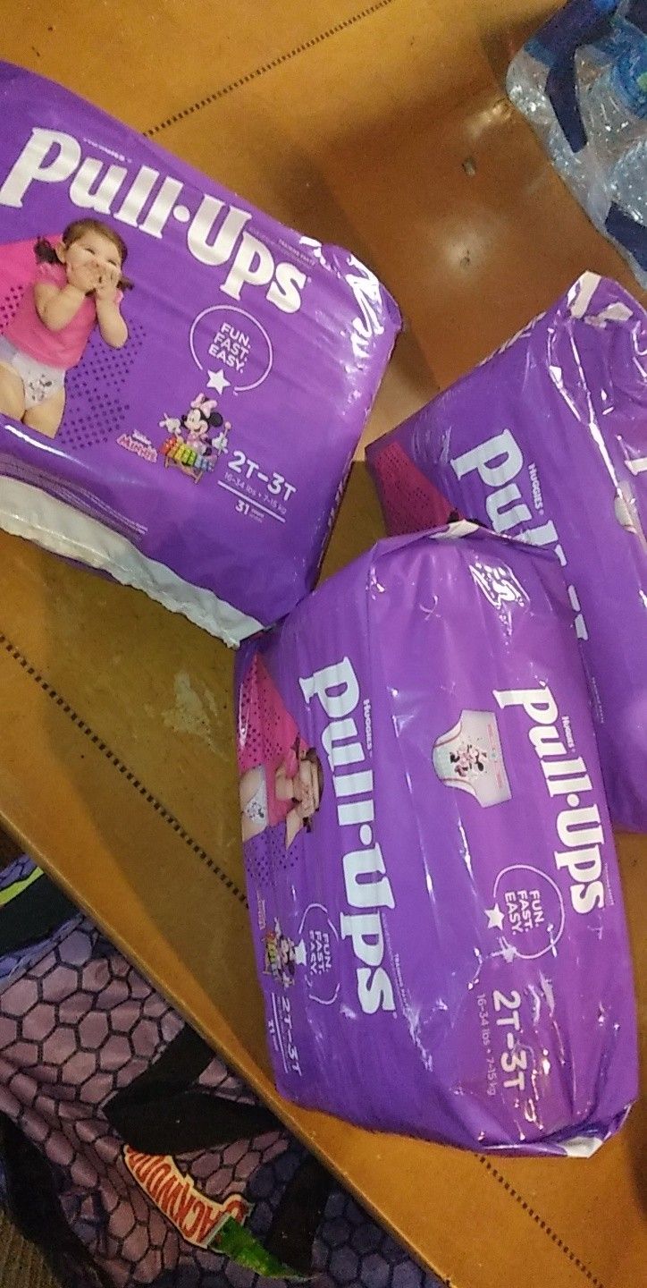 2t-3t Huggies Girls Pull Ups