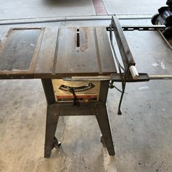 Craftsman 10” Table Saw Works Great