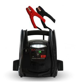 Schumacher Electric 800A Car Battery Jump Starter and Portable Power Station, 150-PSI Air Compressor, 12V Sport, Auto, and Marine Batteries, SJ1583