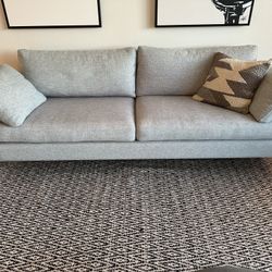 Gray sofa 