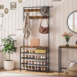 Shoe Rack/Coat Rack/ Key Holder