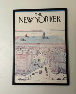 New Yorker lithograph