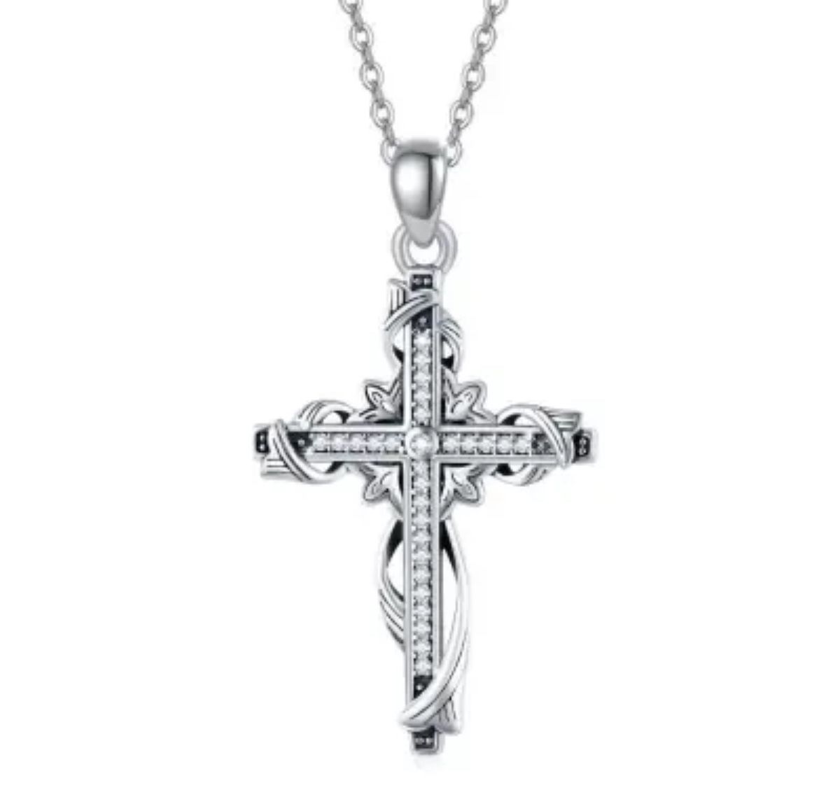 Sterling Cross Pendant