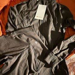 Lululemon 2 Piece (grey)