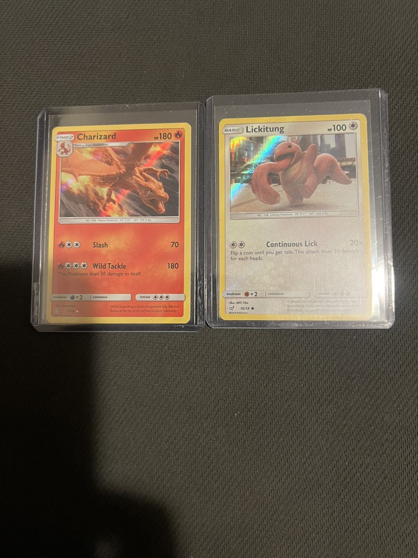 Pokemon Cards Detective Pikachu Charizard