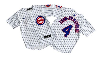 Chicago Cubs #4 Pete Crow Armstrong  Jersey White S-2XL Size