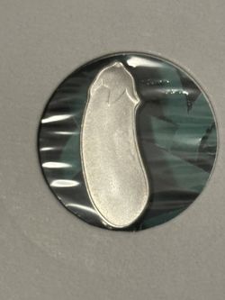 1 Gram .999 Fine Silver - Eggplant Shaped