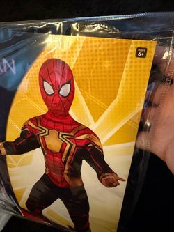 Halloween spider man 4-6 yrs