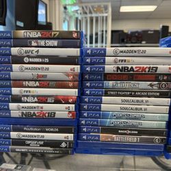 Used Sony PlayStation 4 PS4 Game Discs ~ Many To Choose From 
