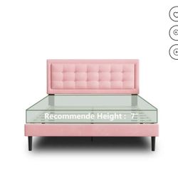 Pink Bed Frame (Full) New 