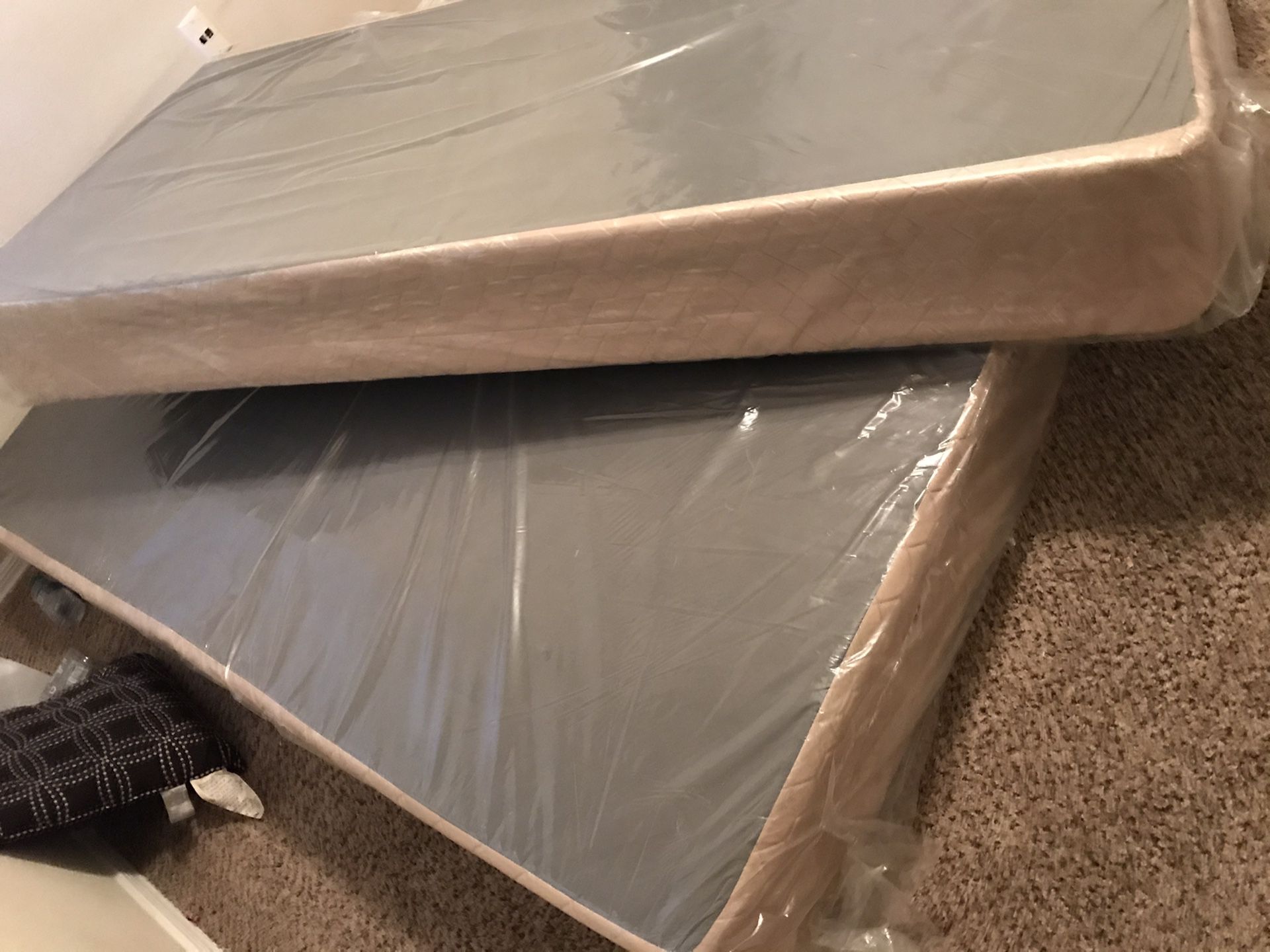 King size bed frames brand new !! I bought a platform frame for my mattress