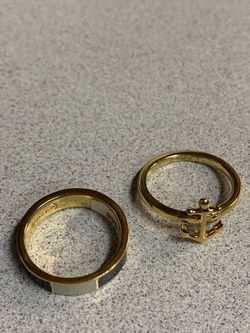 Pretty COACH RINGS, can use separately or together