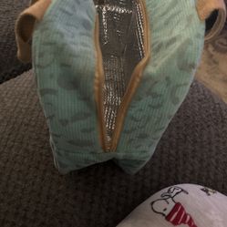 Blue Leopard Lunch Box