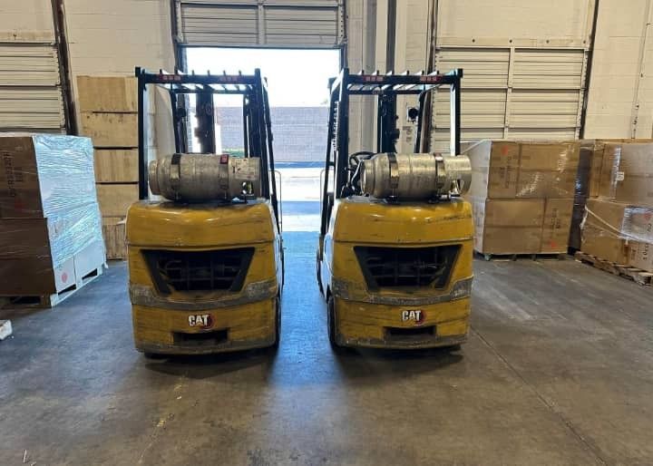 Two Cat Forklift