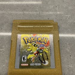 Pokemon Gold Version For Gameboy Color