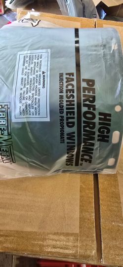 Fibre Metal 4178DGN High Performance Wide View Faceshield Window - Dark Green