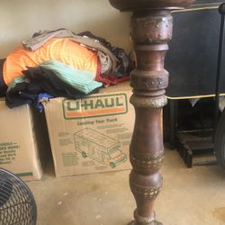 Wooden Candle Holder