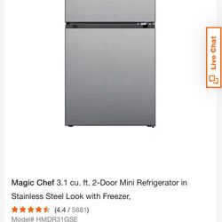 Whirlpool Mini Fridge Model WH31S1E