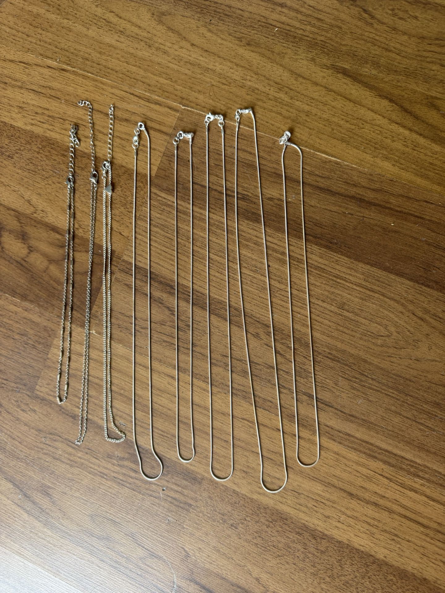Silver Necklace Chairs
