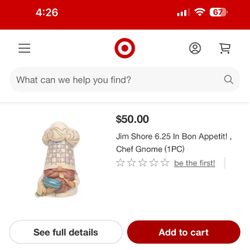 New Jim Shore Bon Appetite gnome. 