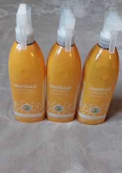 Method Antibac All-purpose Cleaner - Spray - 28 fl oz (0.9 quart) - Citron, Fresh Scent - 3 bottles