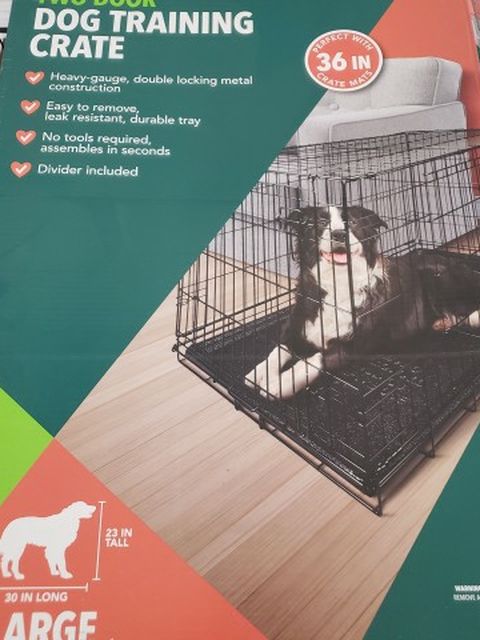 Dog Training Crate $20 Obo.