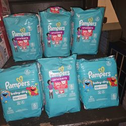 Pampers Size 6